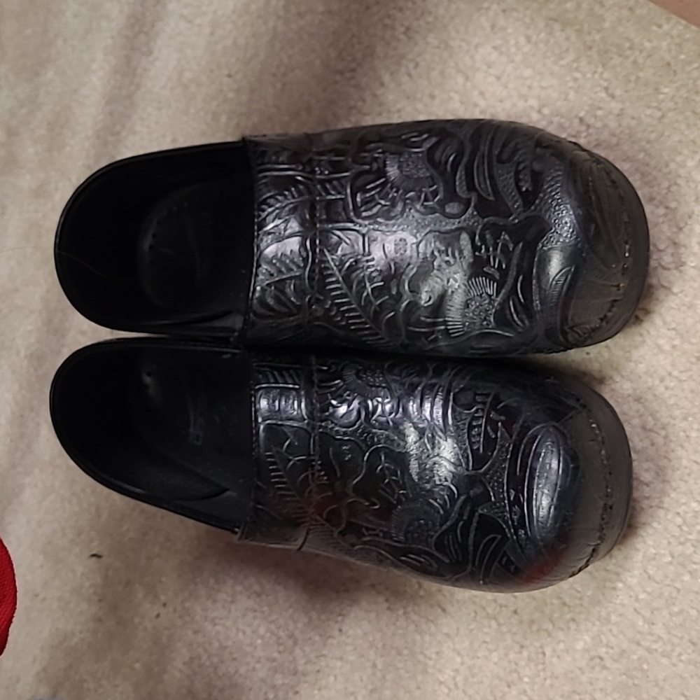 Dansko Black Shoes  Size 38